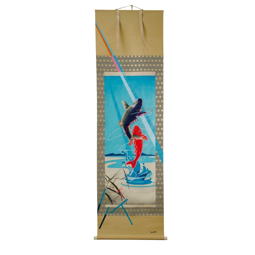 双鯉の掛け軸 – LESS,BUT BETTER onlie shop