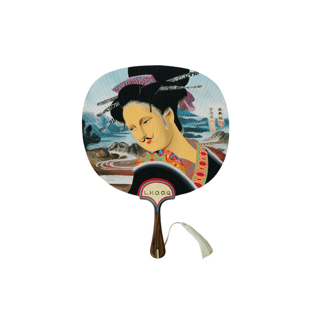 デュシャンを仰ぐ扇子